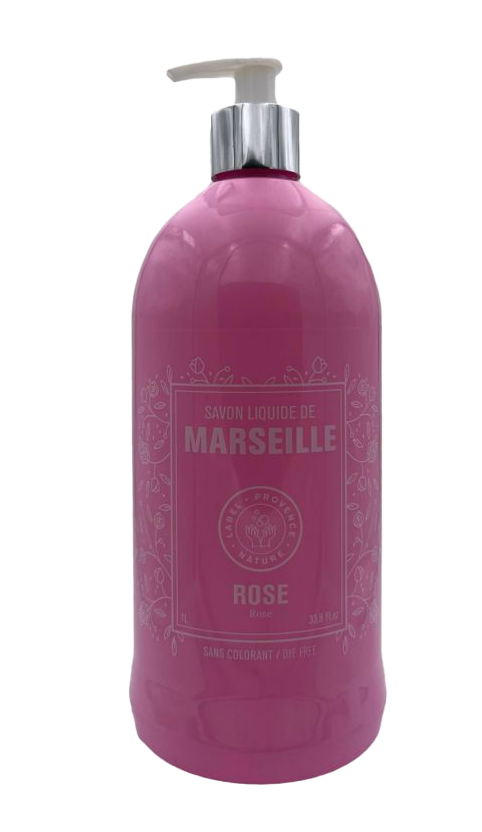 Marseiller Bio Rosenöl Flüssigseife